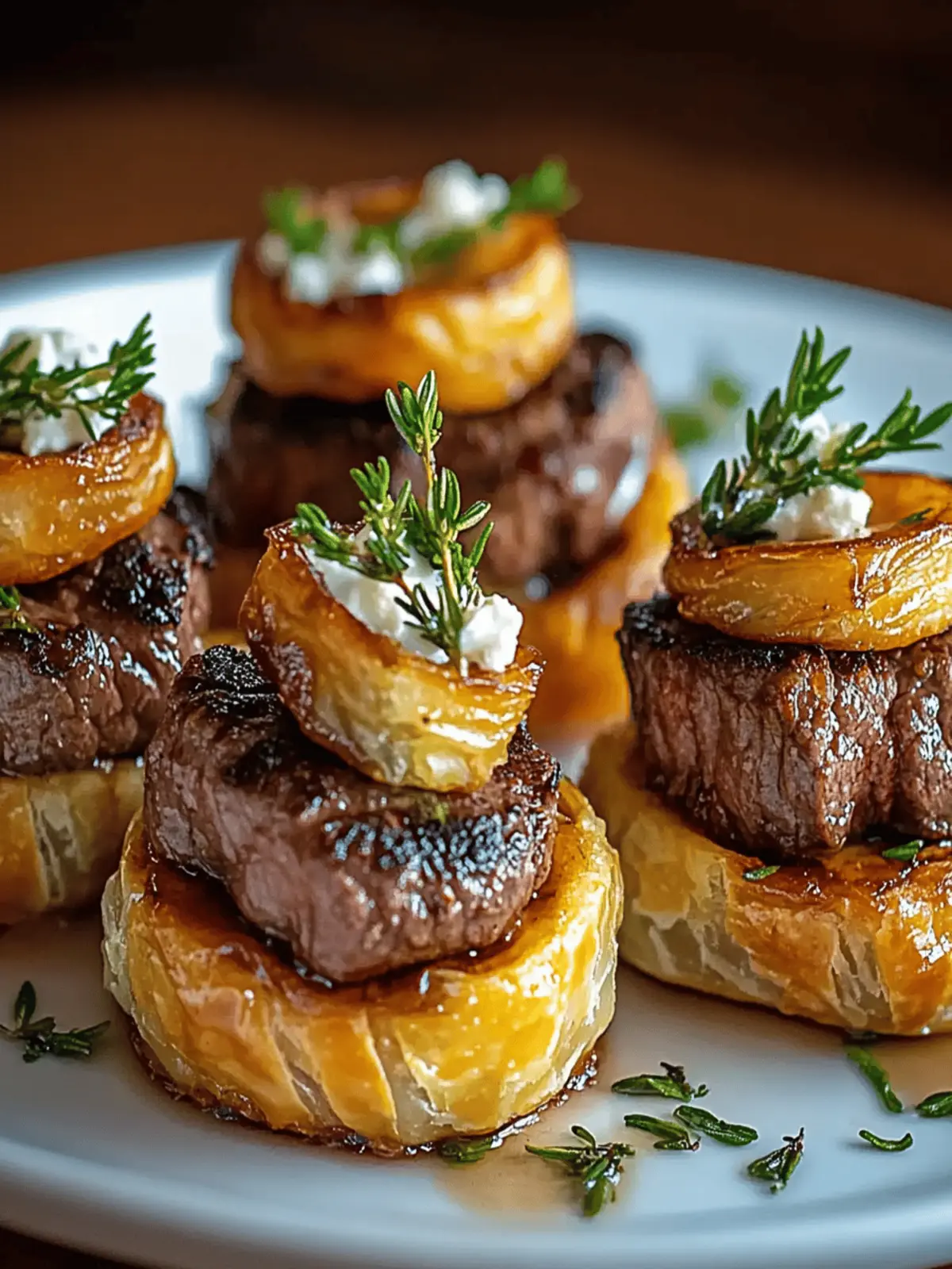 Mini Beef Wellington Bites