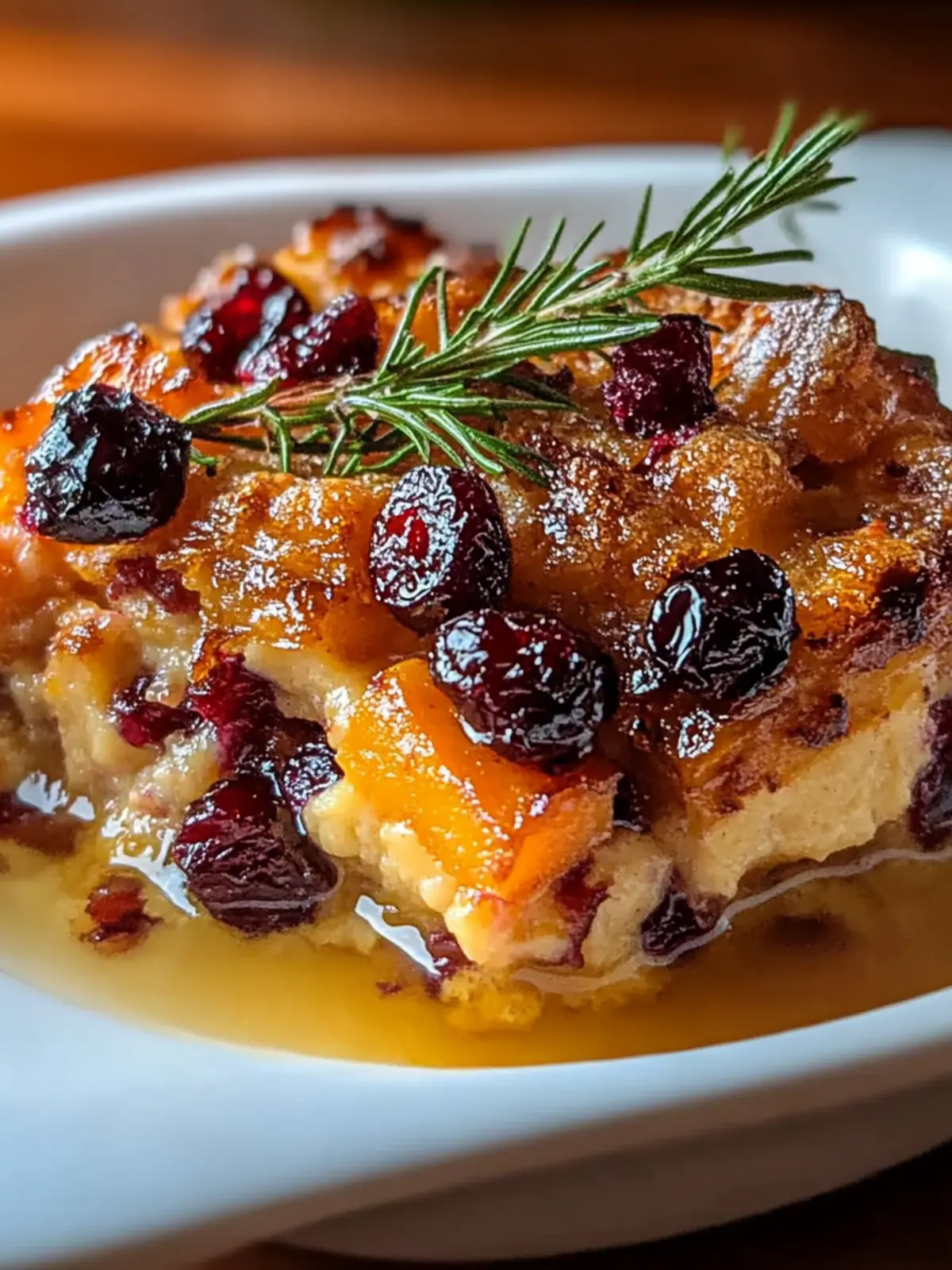 Sweet Potato & Cranberry Gratin