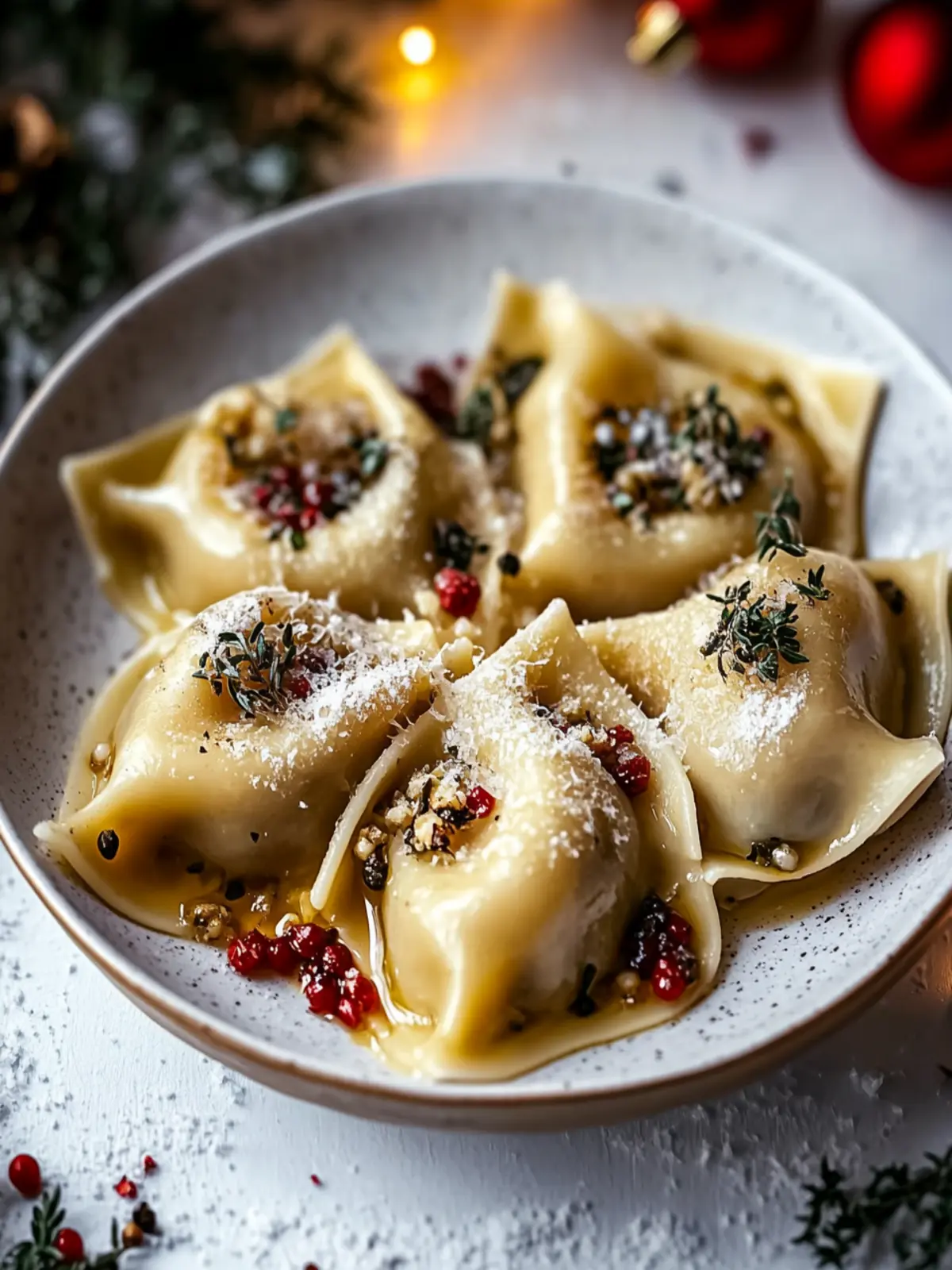 Christmas Stuffed Pasta