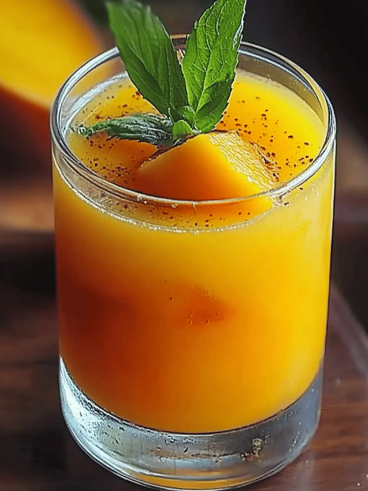 Tamarind Mango Mocktail