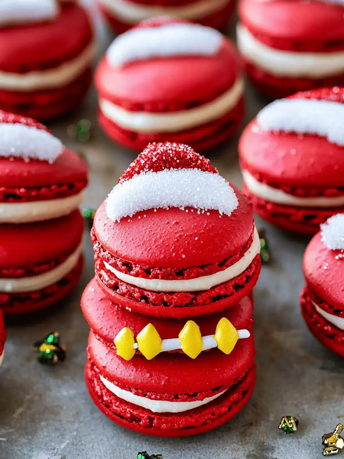 Santa Claus Macarons