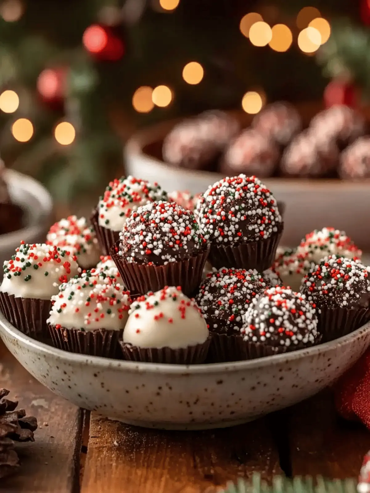 Festive Chocolate Bites