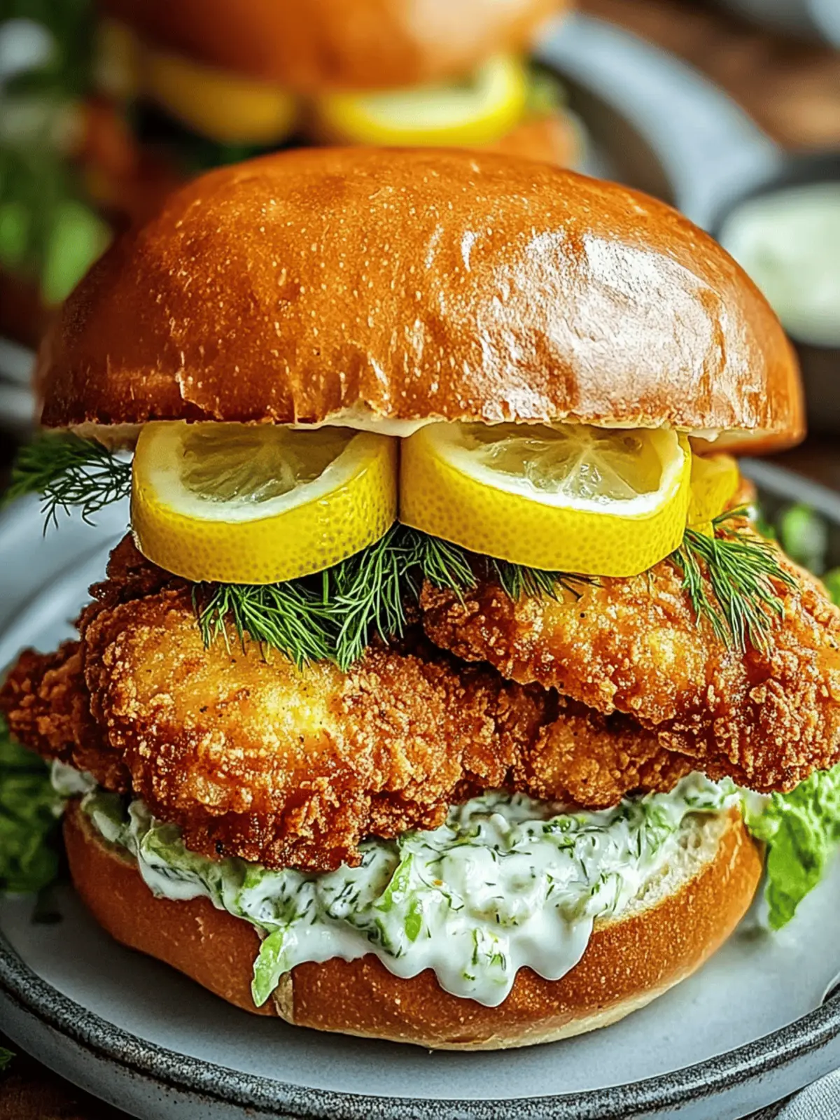 Crispy Dill Chicken Sandwich