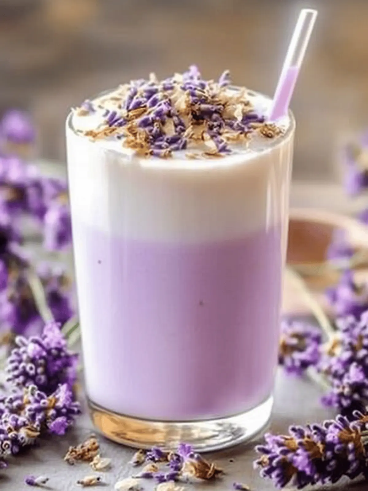 Lavender Milk Tea