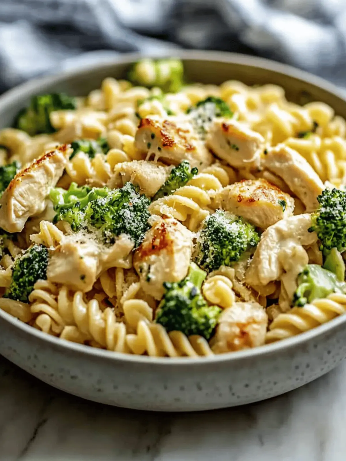 Rotisserie Chicken Broccoli Pasta