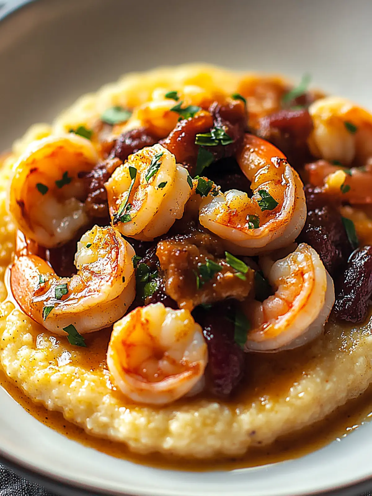 Cajun Shrimp and Grits