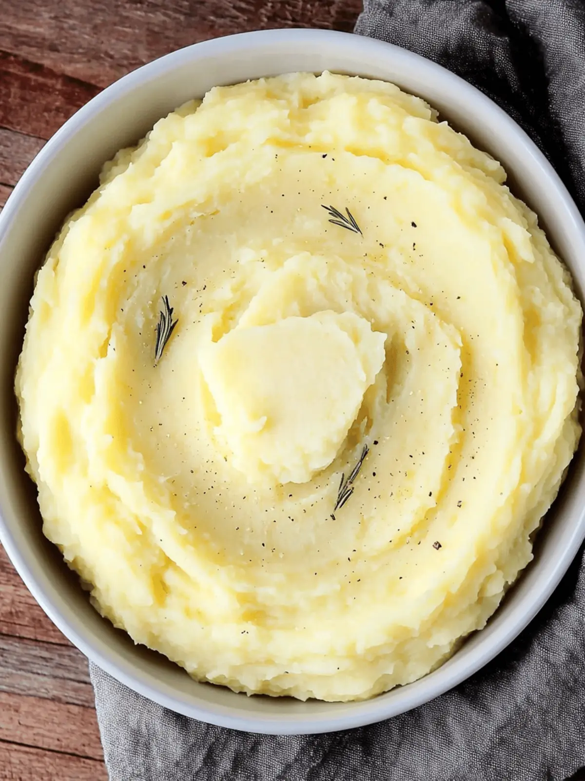 Rosemary Garlic Mashed Potatoes