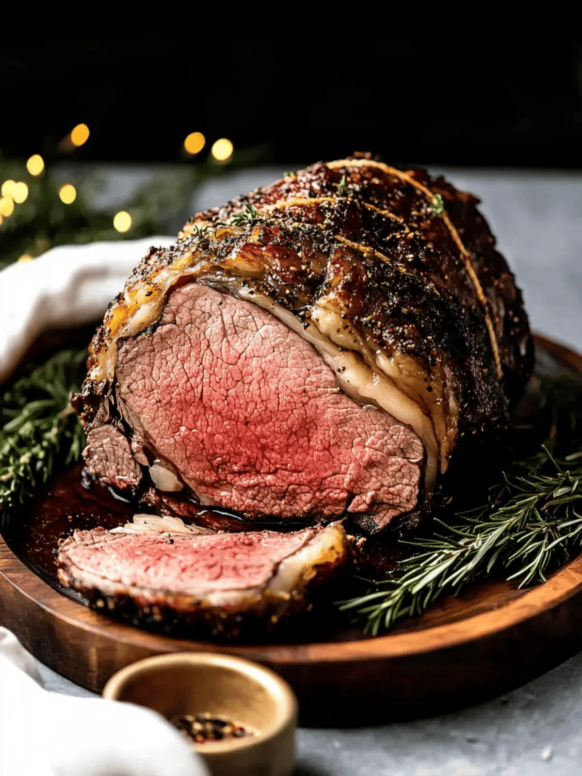 Garlic Herb Prime Rib