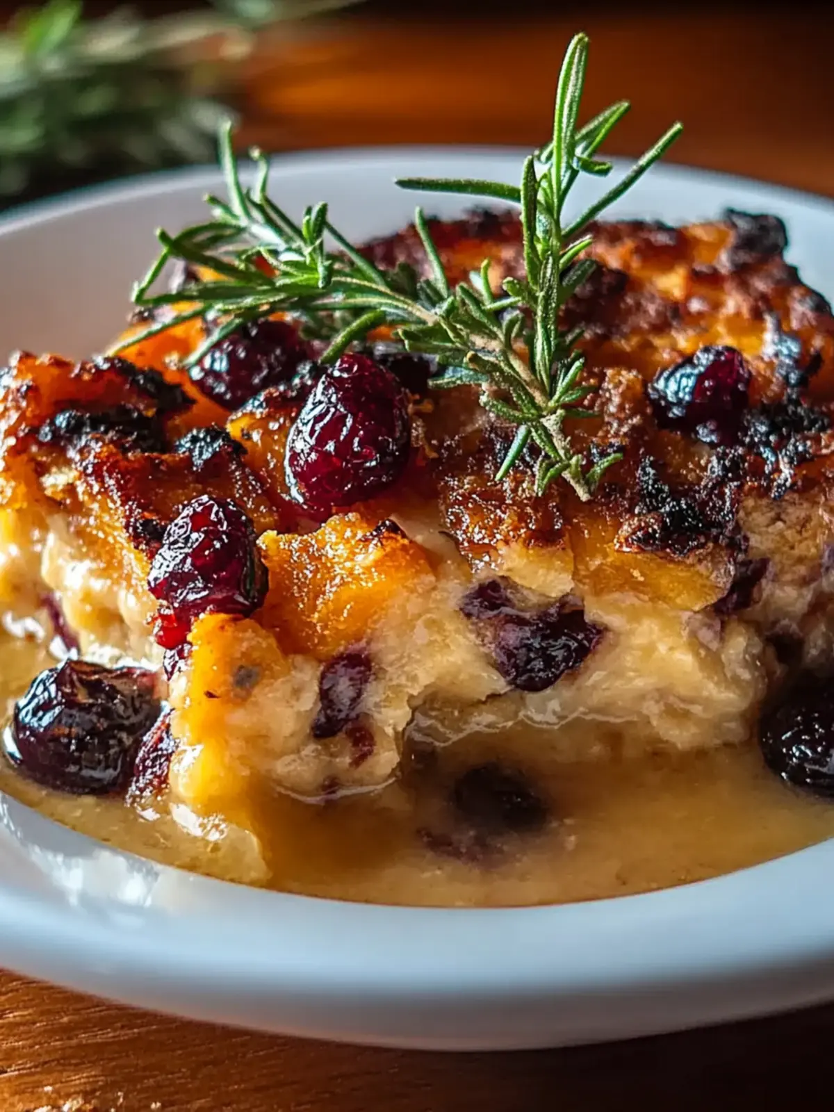 Sweet Potato & Cranberry Gratin