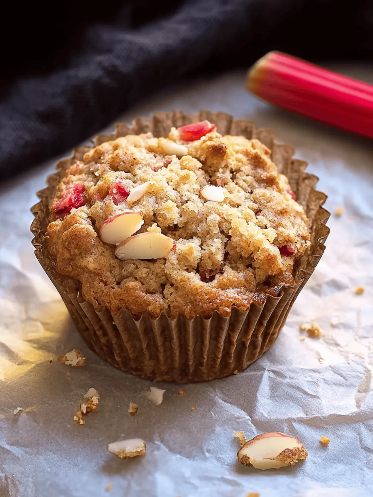 Rhubarb Muffin
