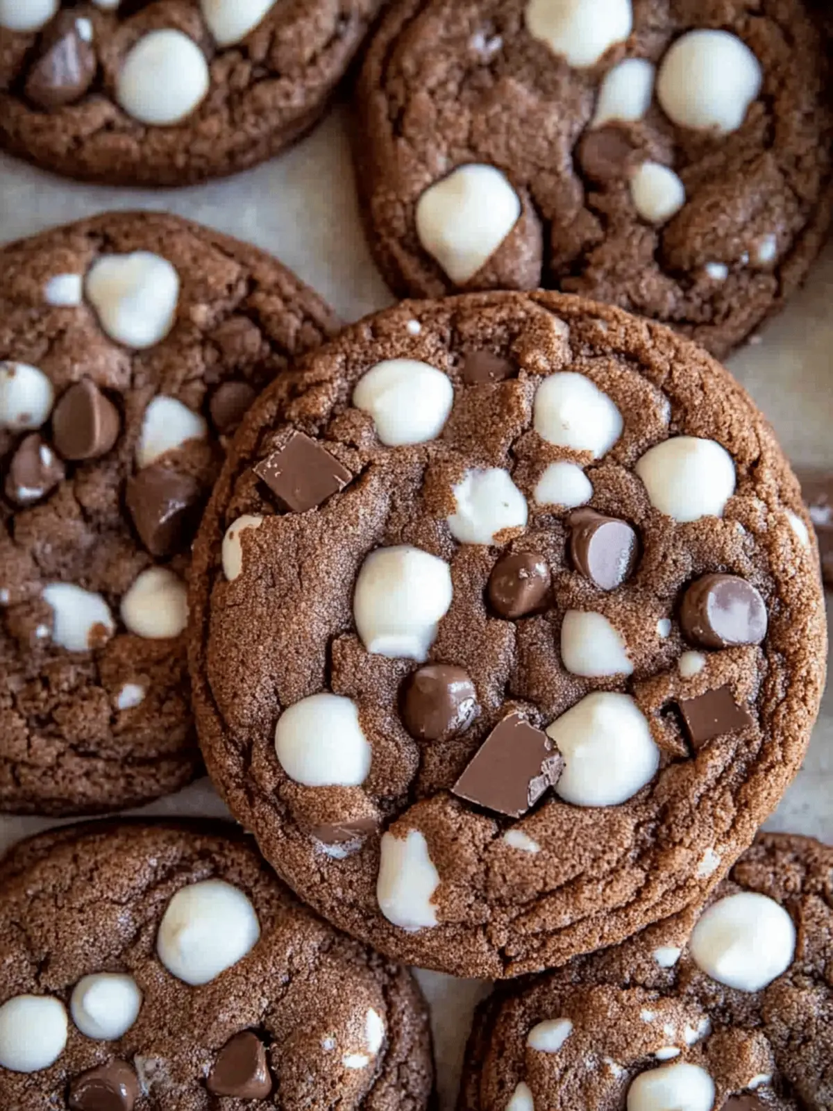 Hot Chocolate Cookies