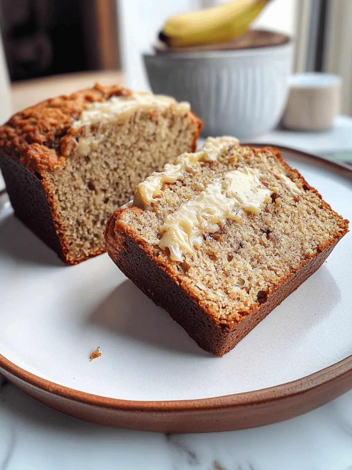 High Protein Delicious Banana Bread