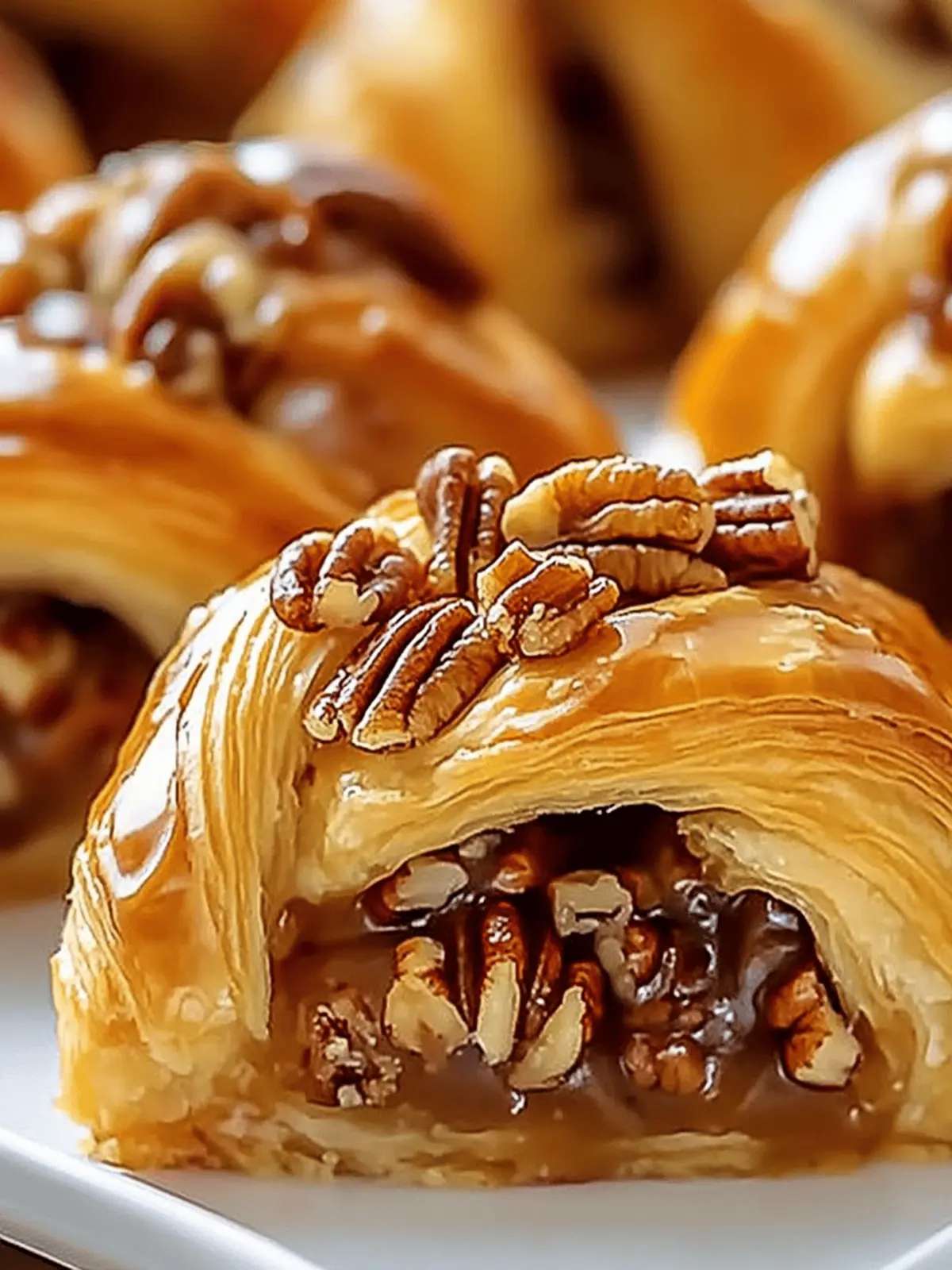 Pecan Pie Crescent Rolls