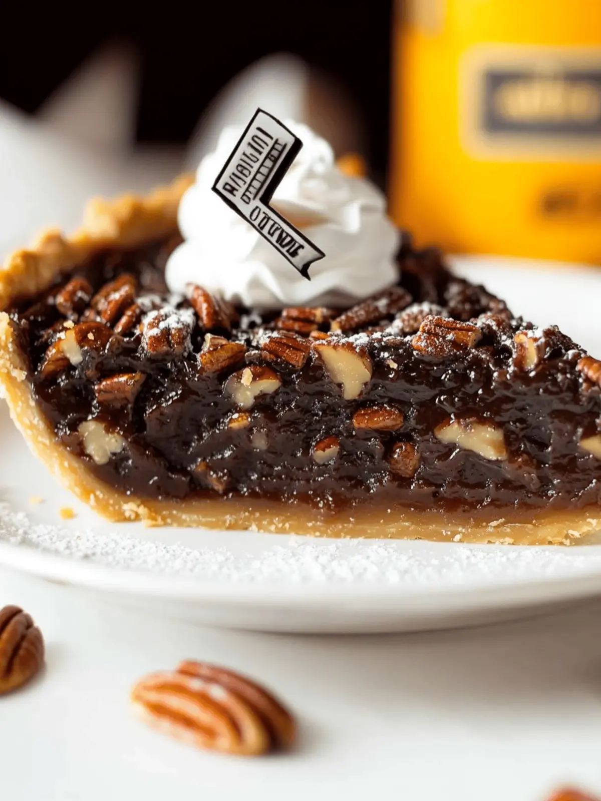 Bourbon Chocolate Pecan Pie