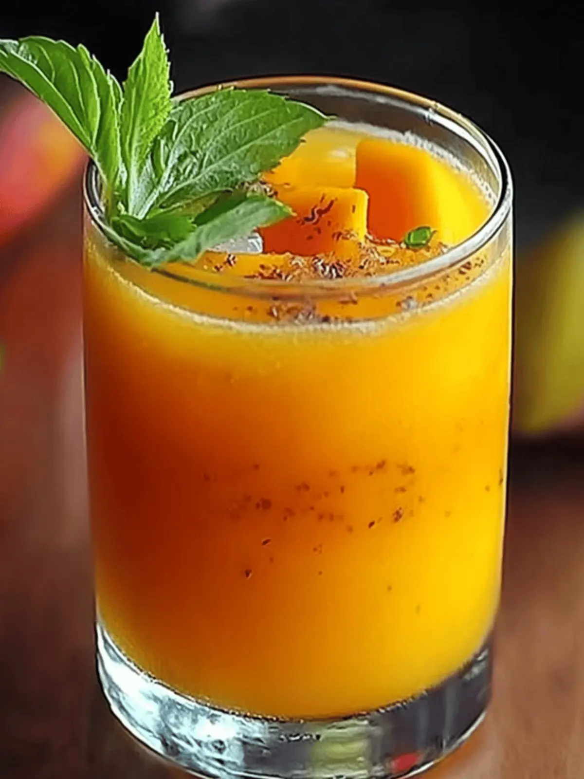 Tamarind Mango Mocktail