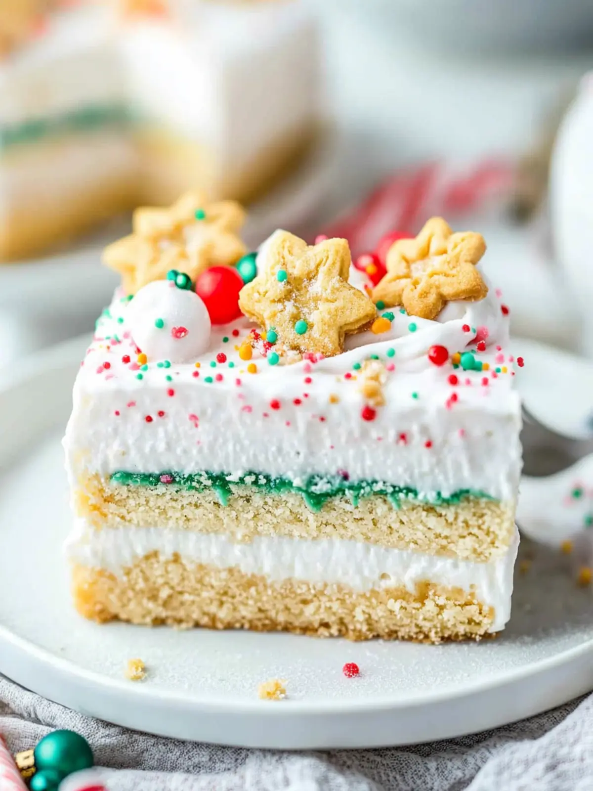 No Bake Christmas Cookie Lush