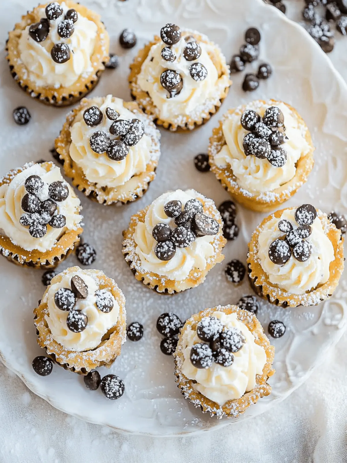 Mini Cannoli Bites