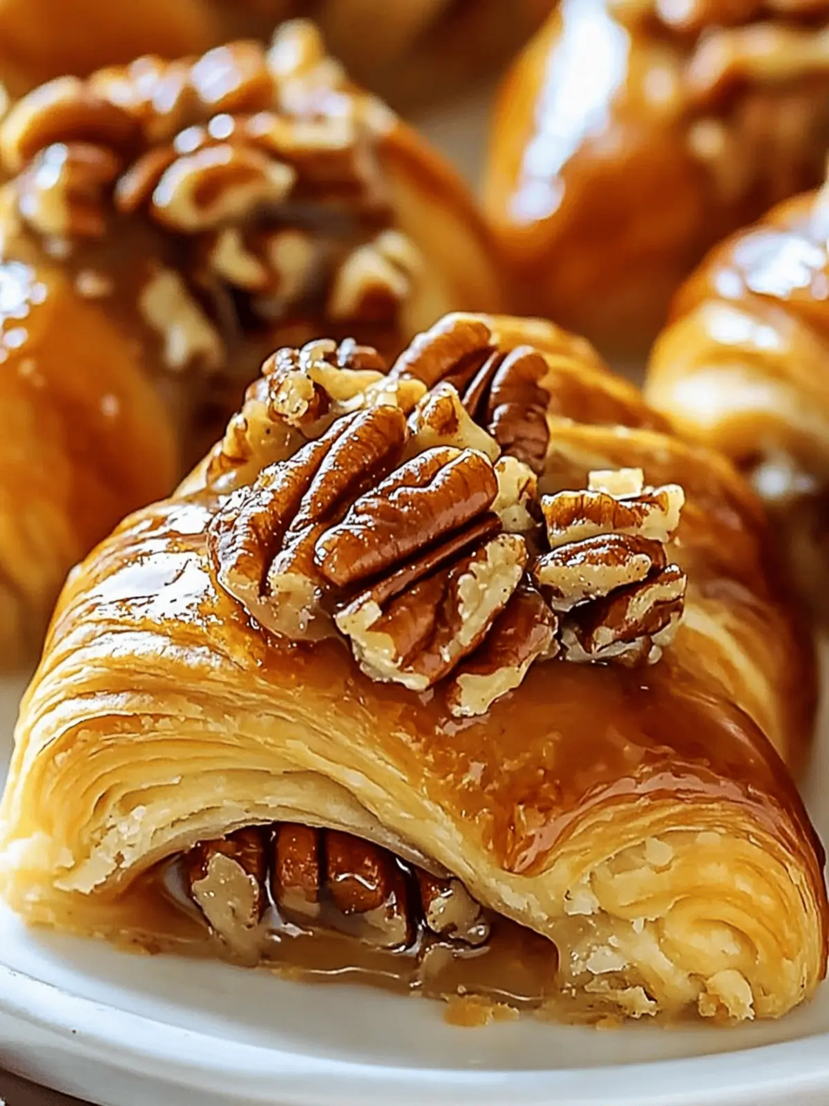 Pecan Pie Crescent Rolls