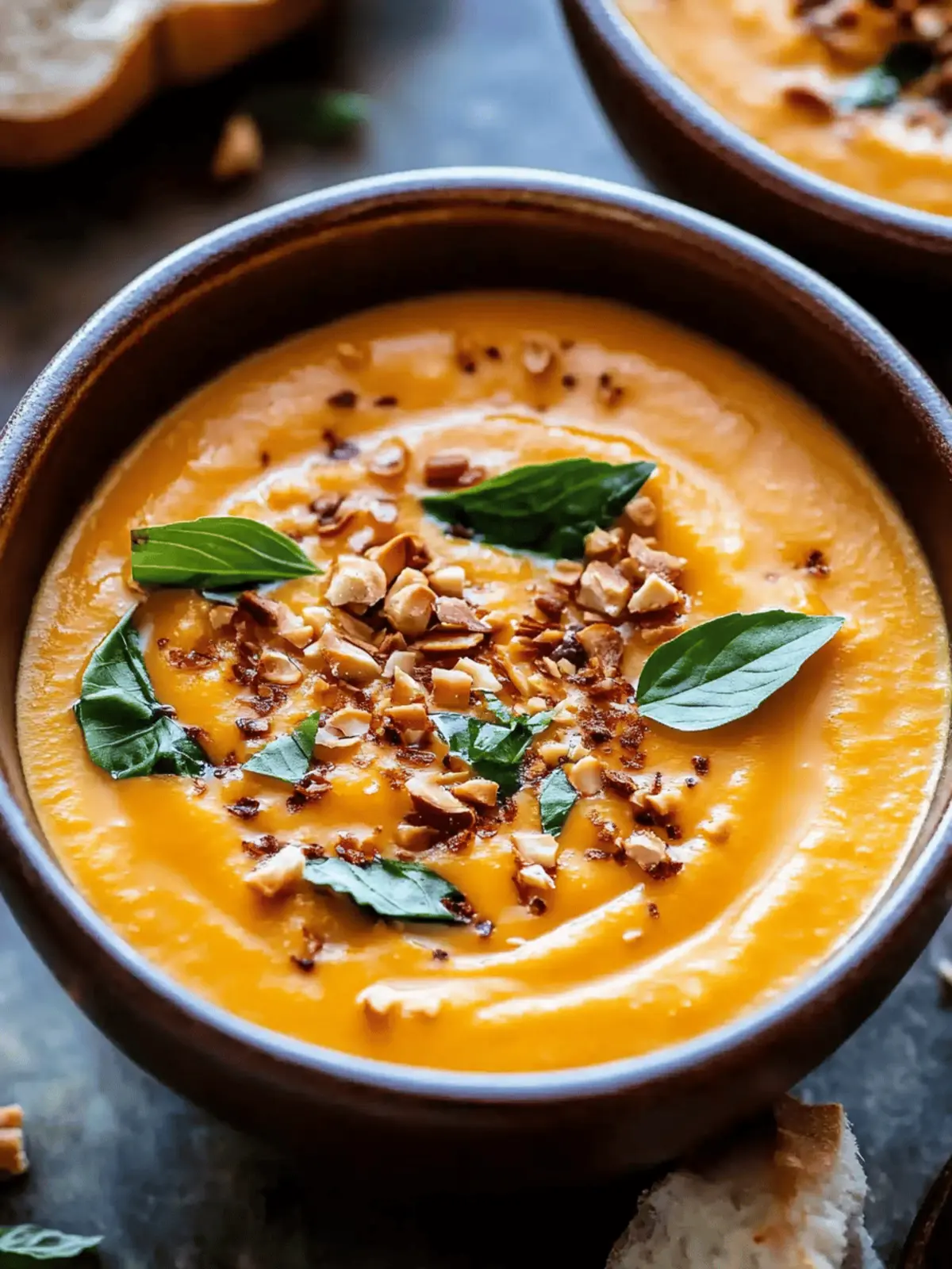 Thai Coconut Pumpkin Soup