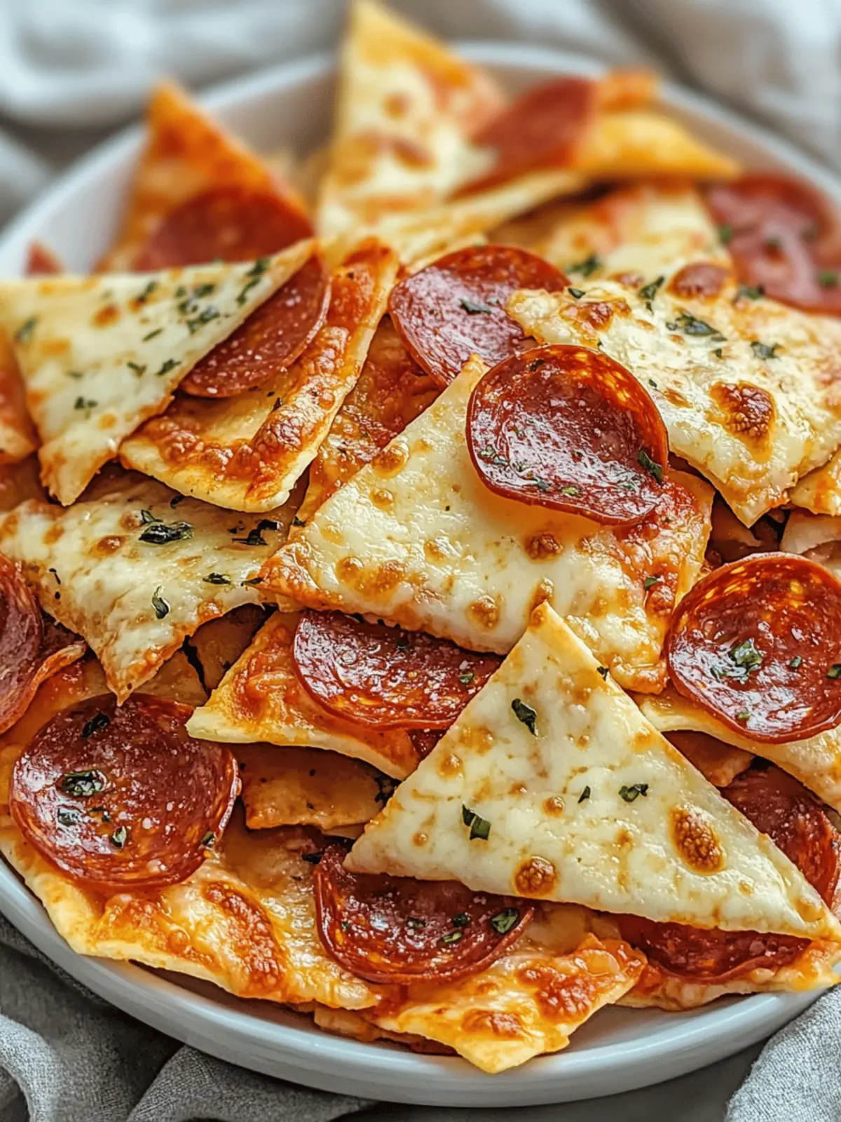 Pizza chips