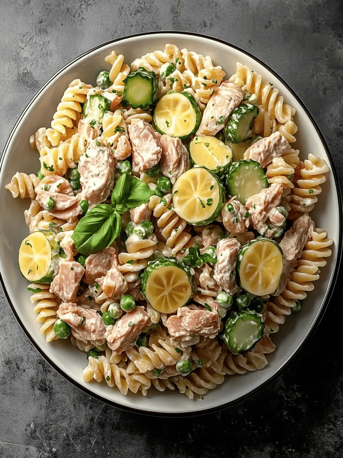 High-Protein Tuna Pasta Salad