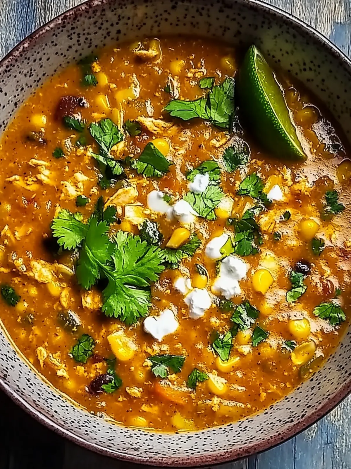 Street Corn Chicken Chili