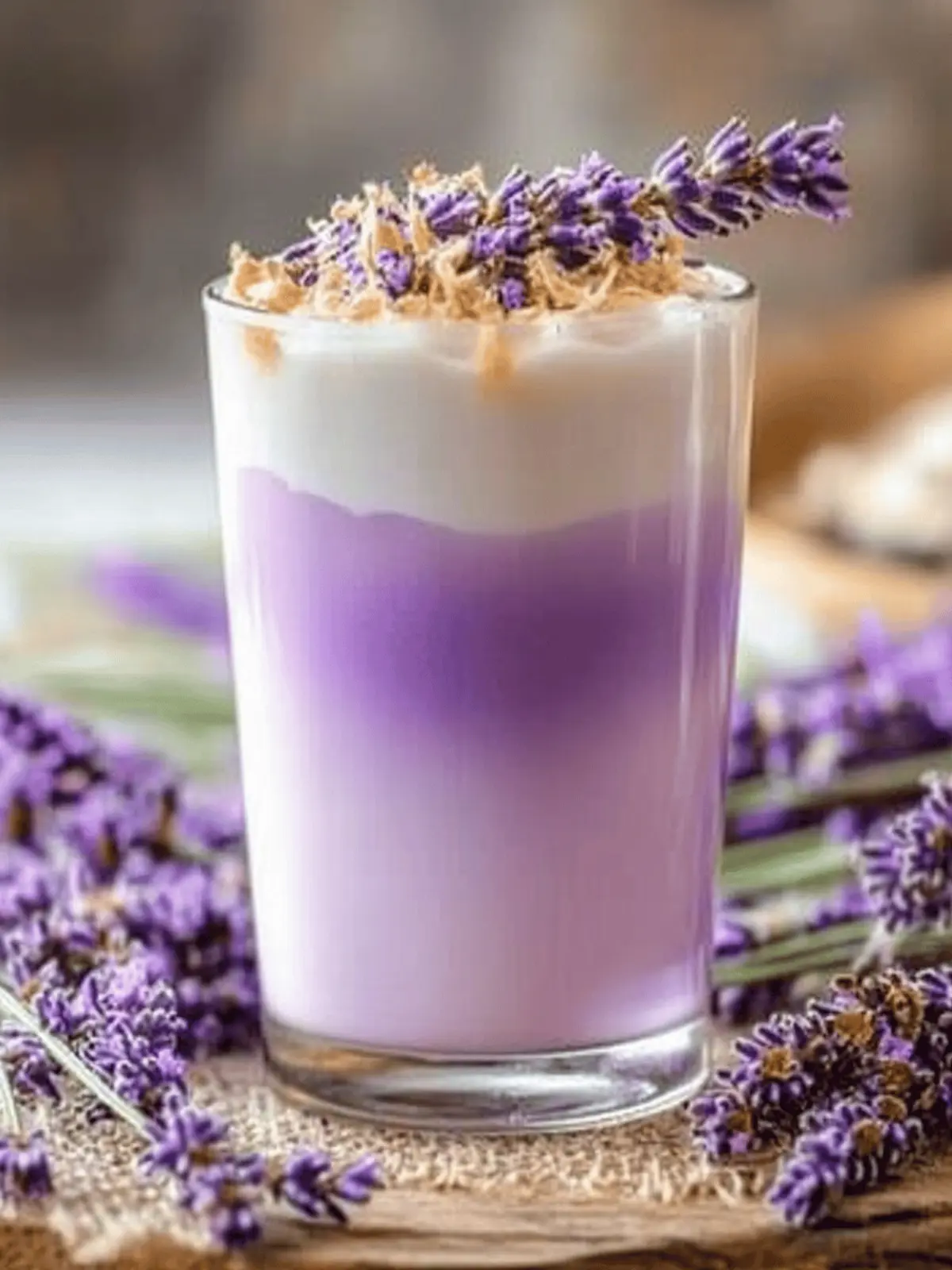 Lavender Milk Tea
