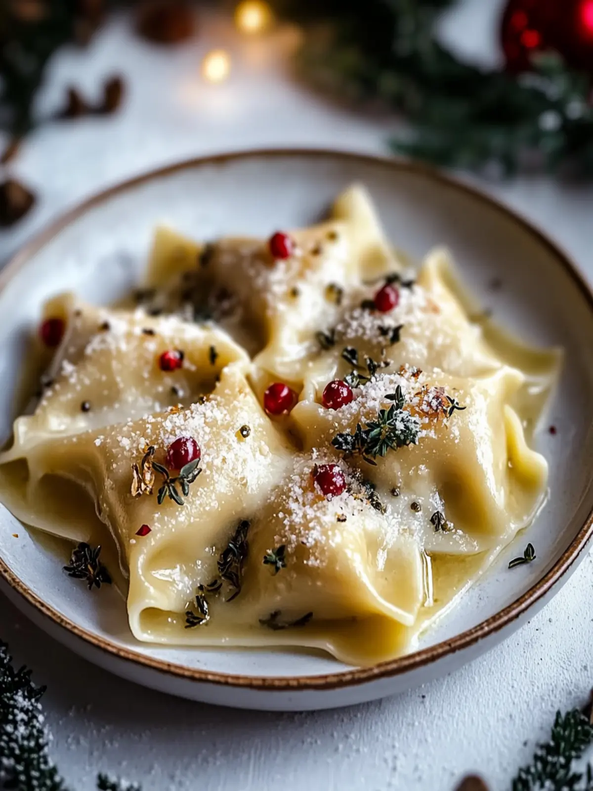 Christmas Stuffed Pasta