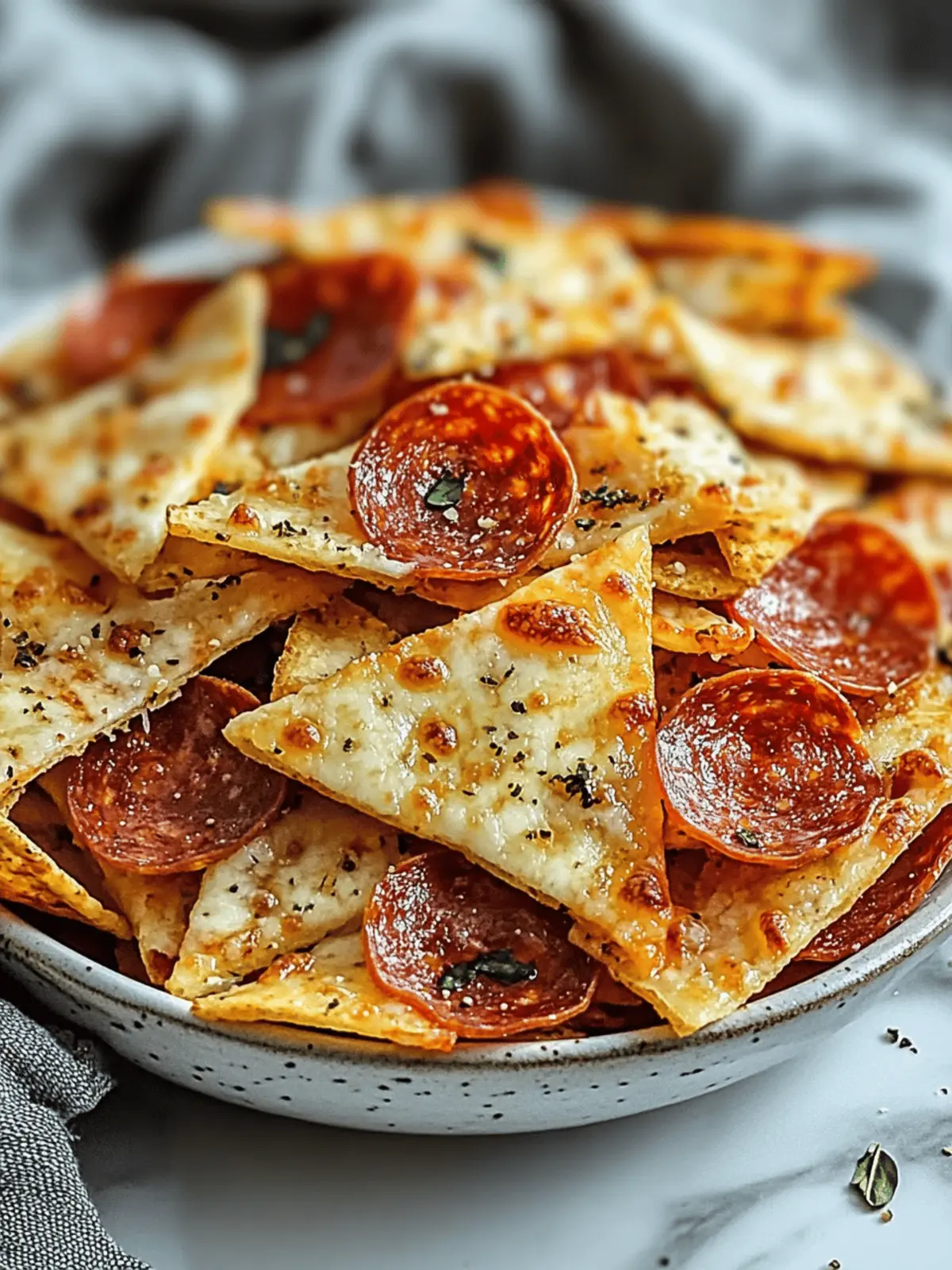 Pizza chips