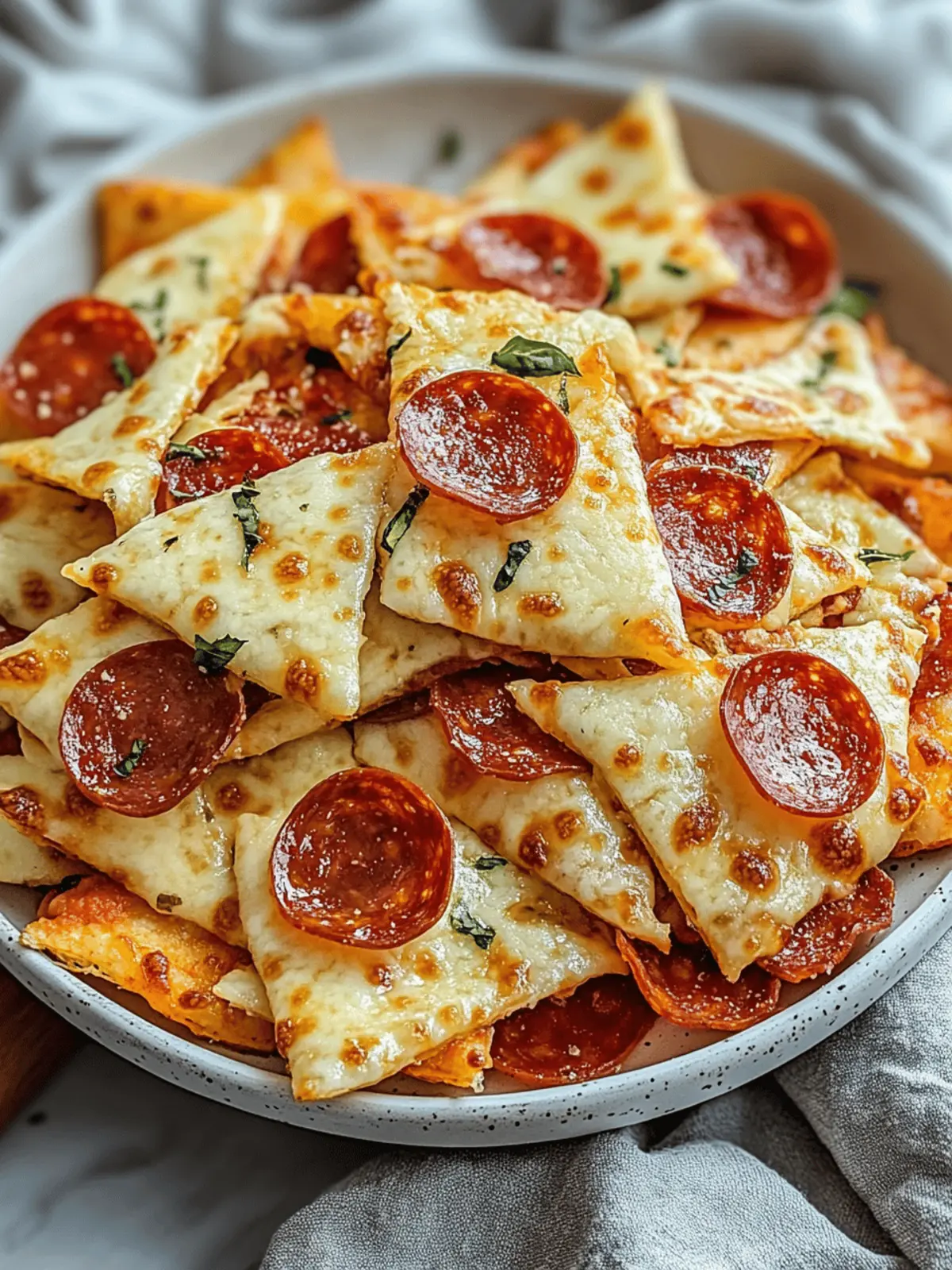 Pizza chips