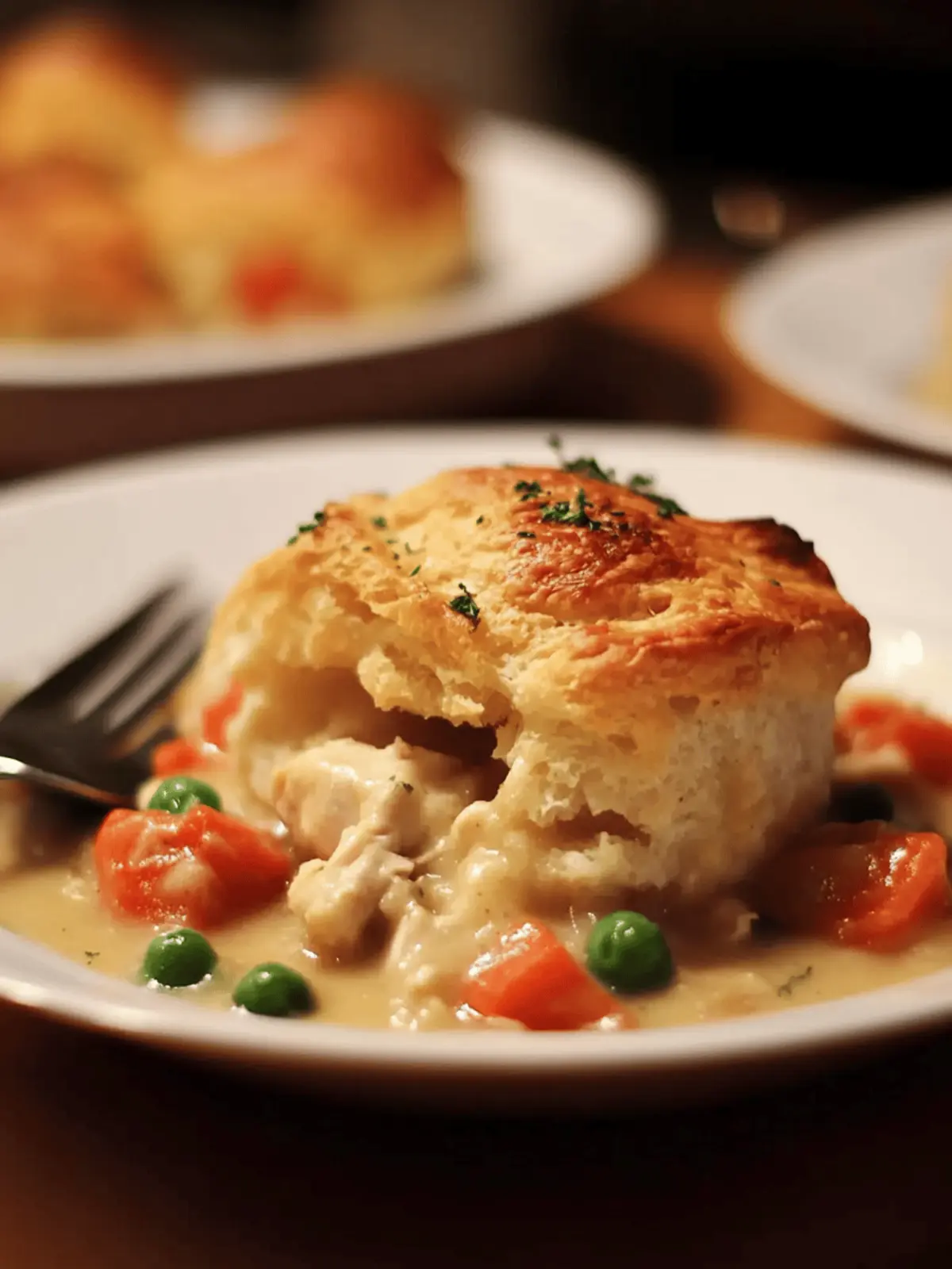 Red Lobster Biscuit Chicken Pot Pie