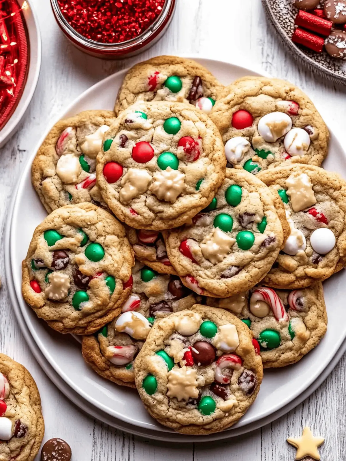 Christmas Kitchen Sink Cookies