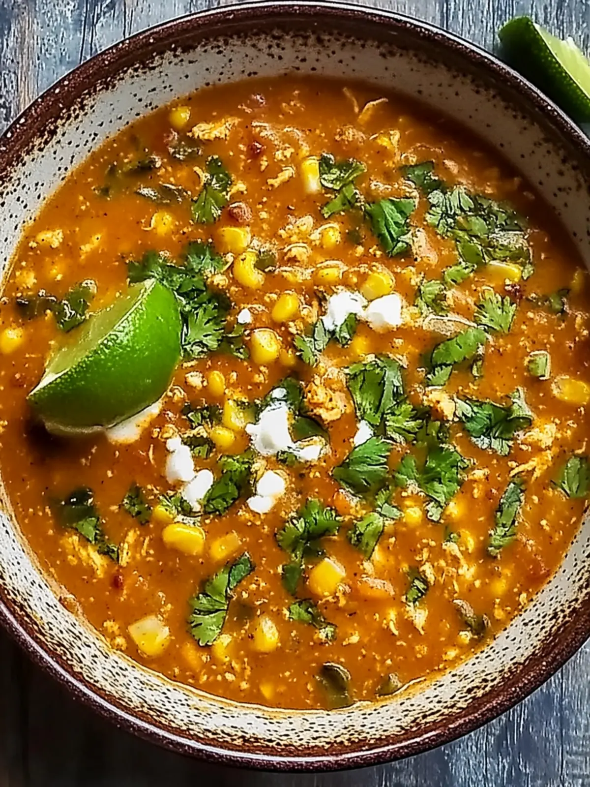 Street Corn Chicken Chili