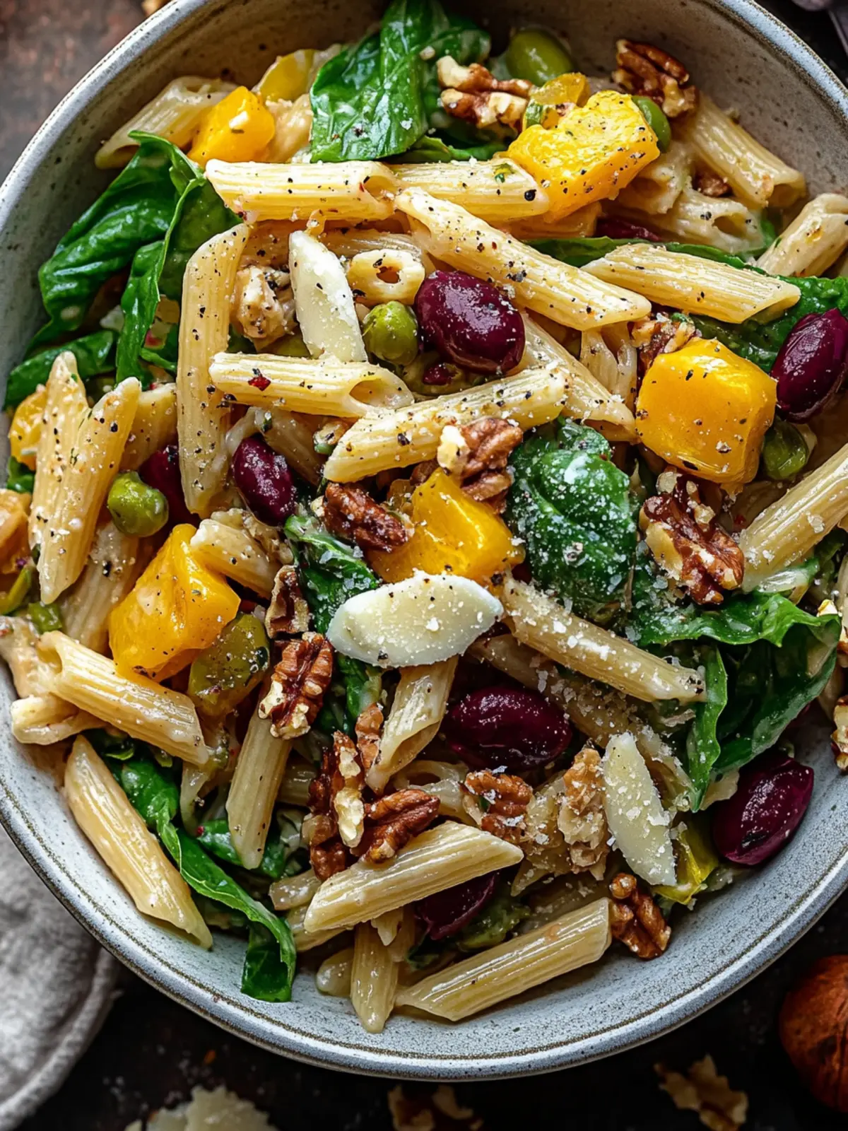 Fall Harvest Pasta Salad