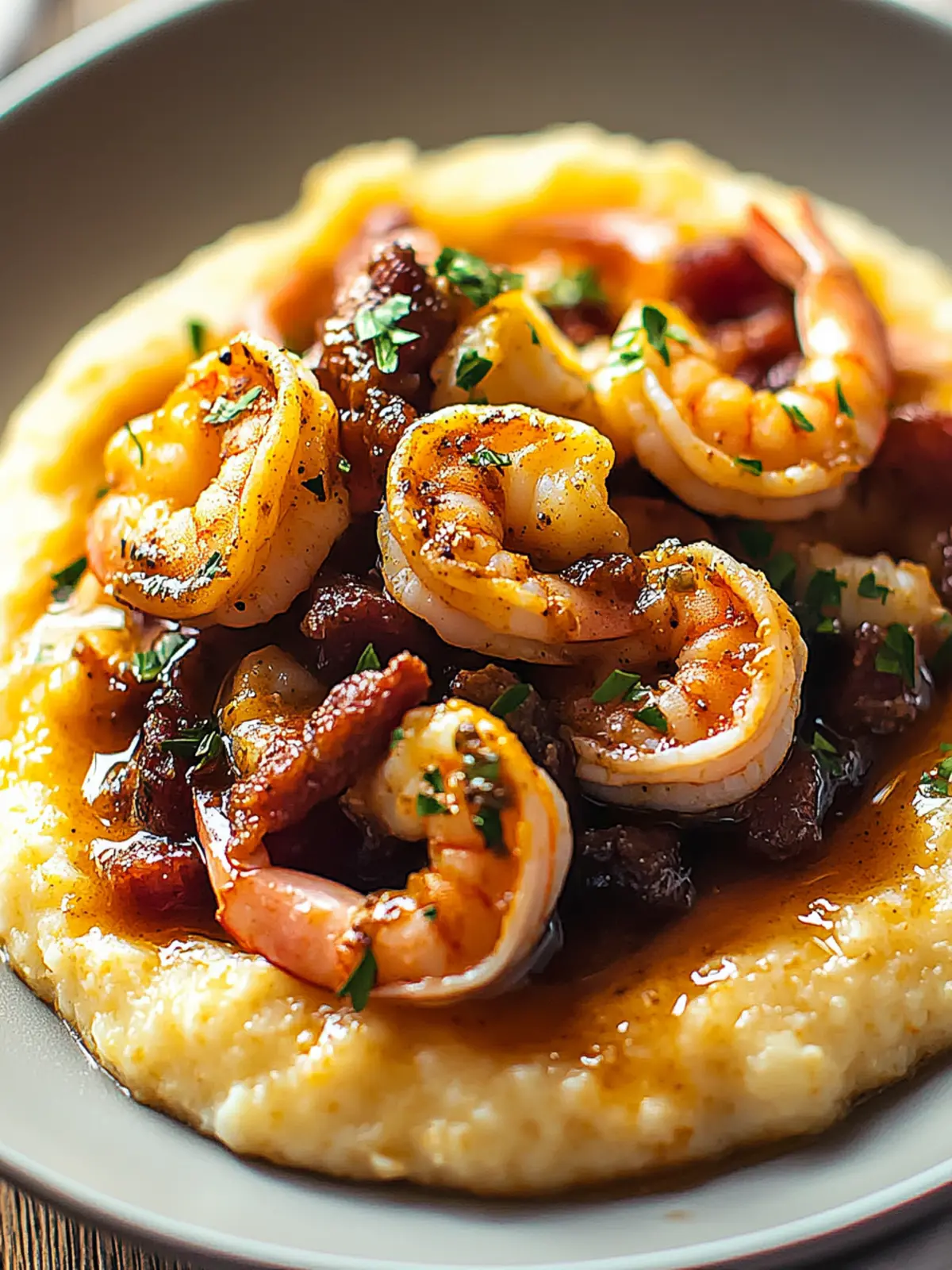 Cajun Shrimp and Grits