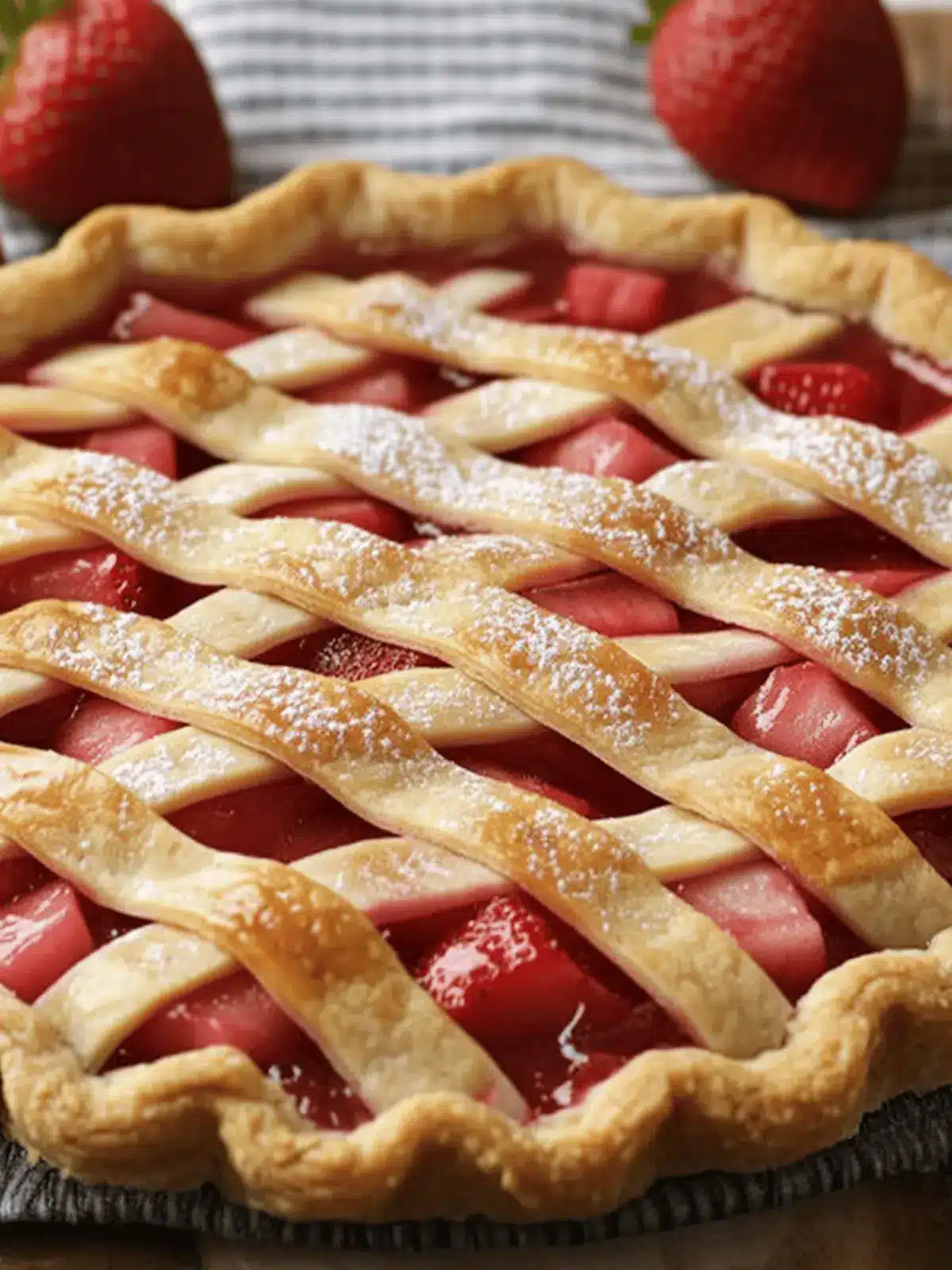 Pioneer Woman Strawberry Rhubarb Pie