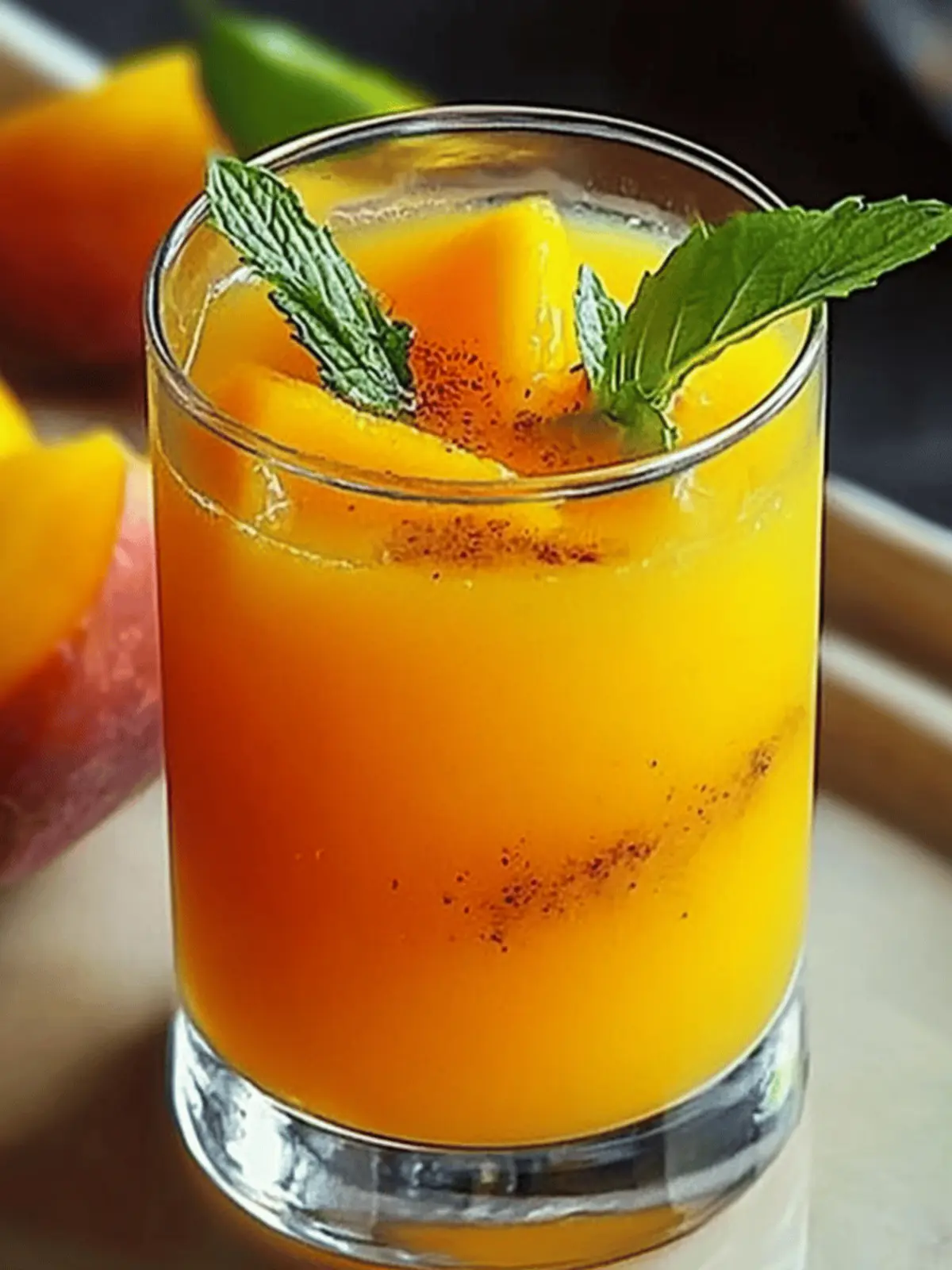 Tamarind Mango Mocktail