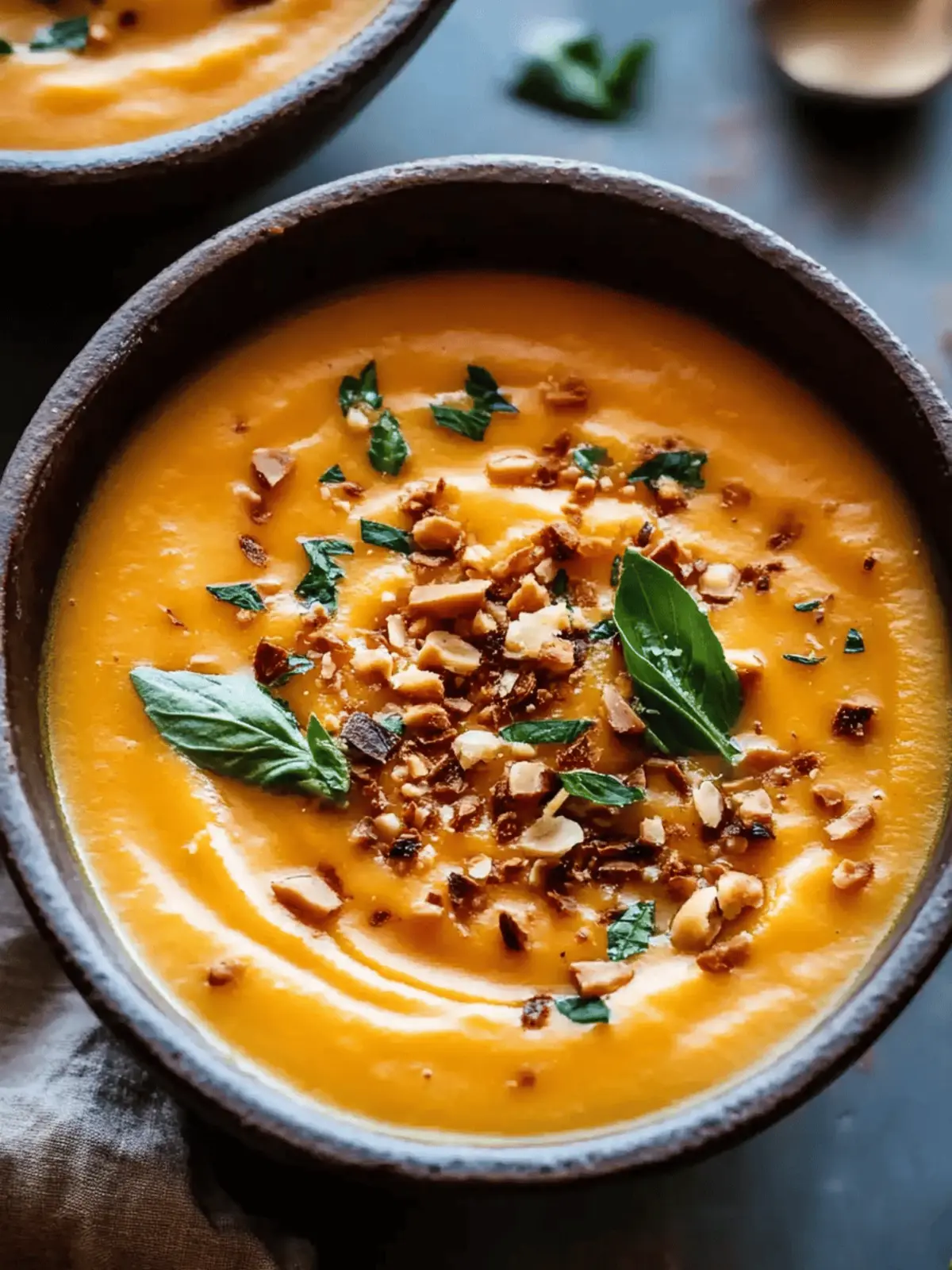 Thai Coconut Pumpkin Soup