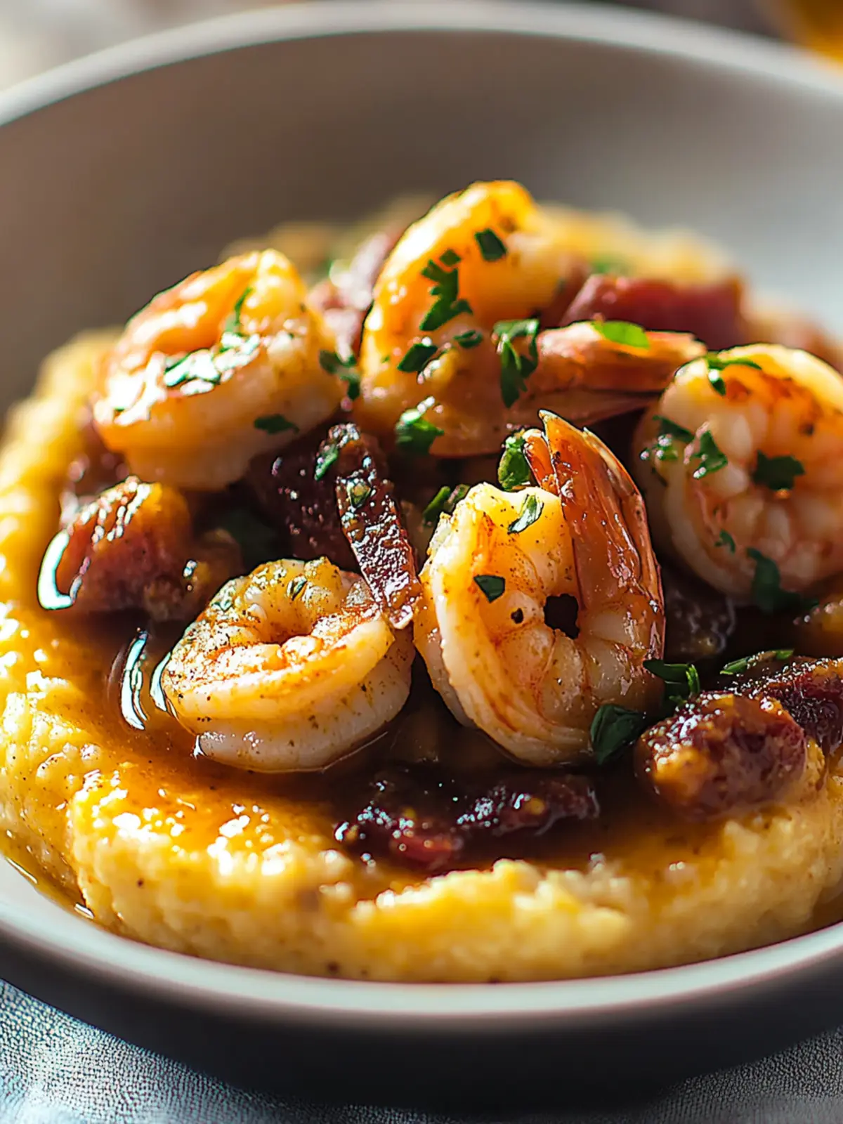 Cajun Shrimp and Grits