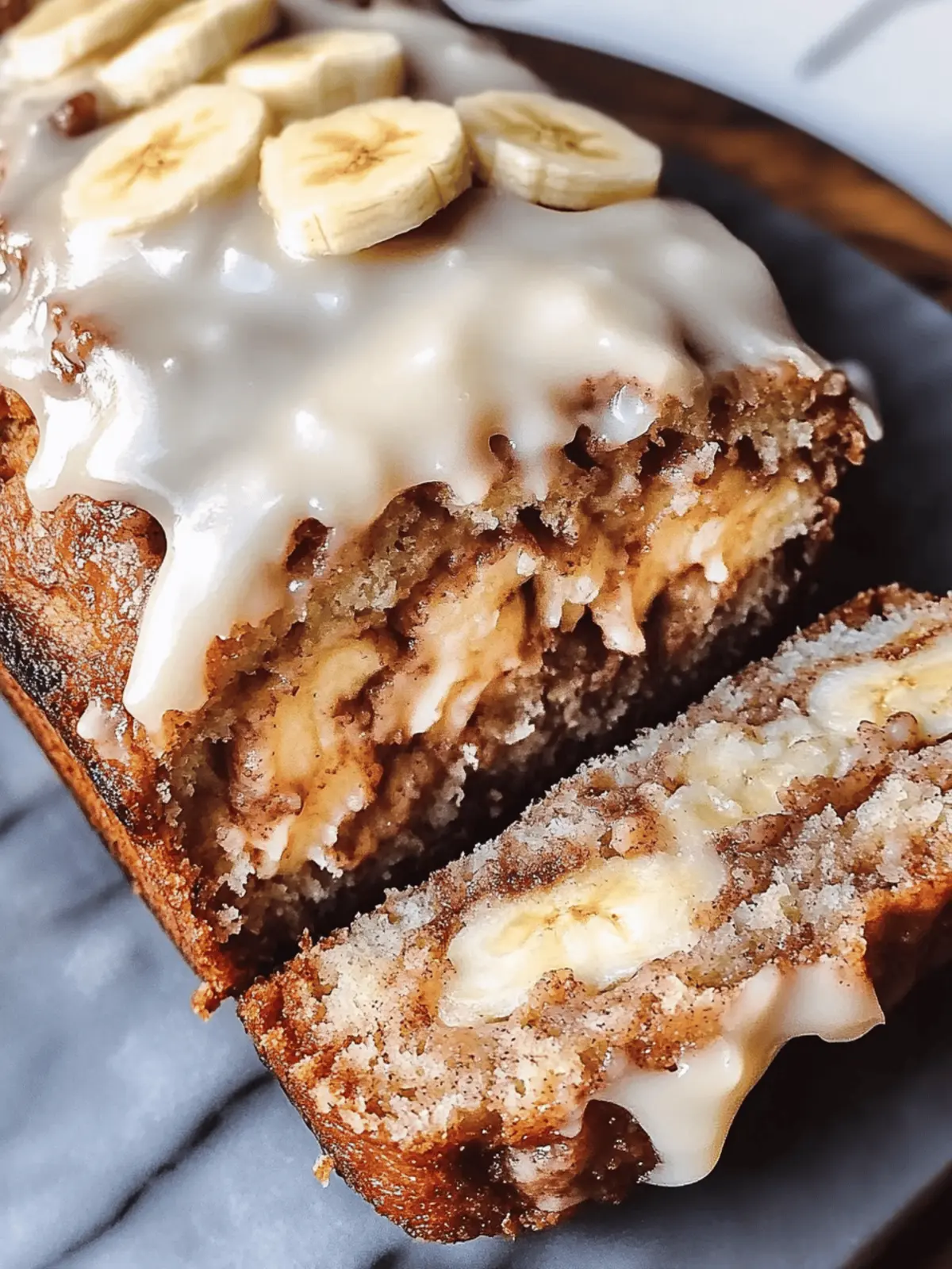 Cinnamon Roll Bananenbrot