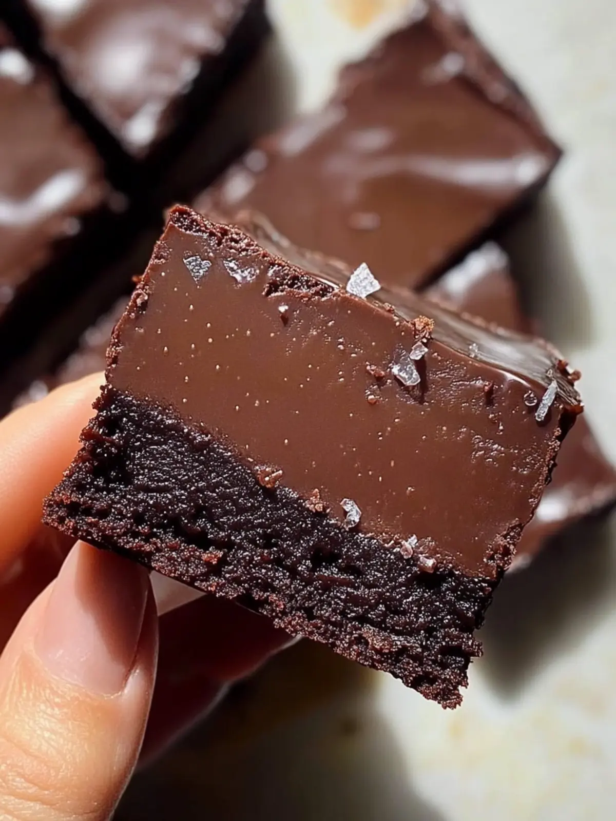 Chocolate Ganache Gooey Brownies