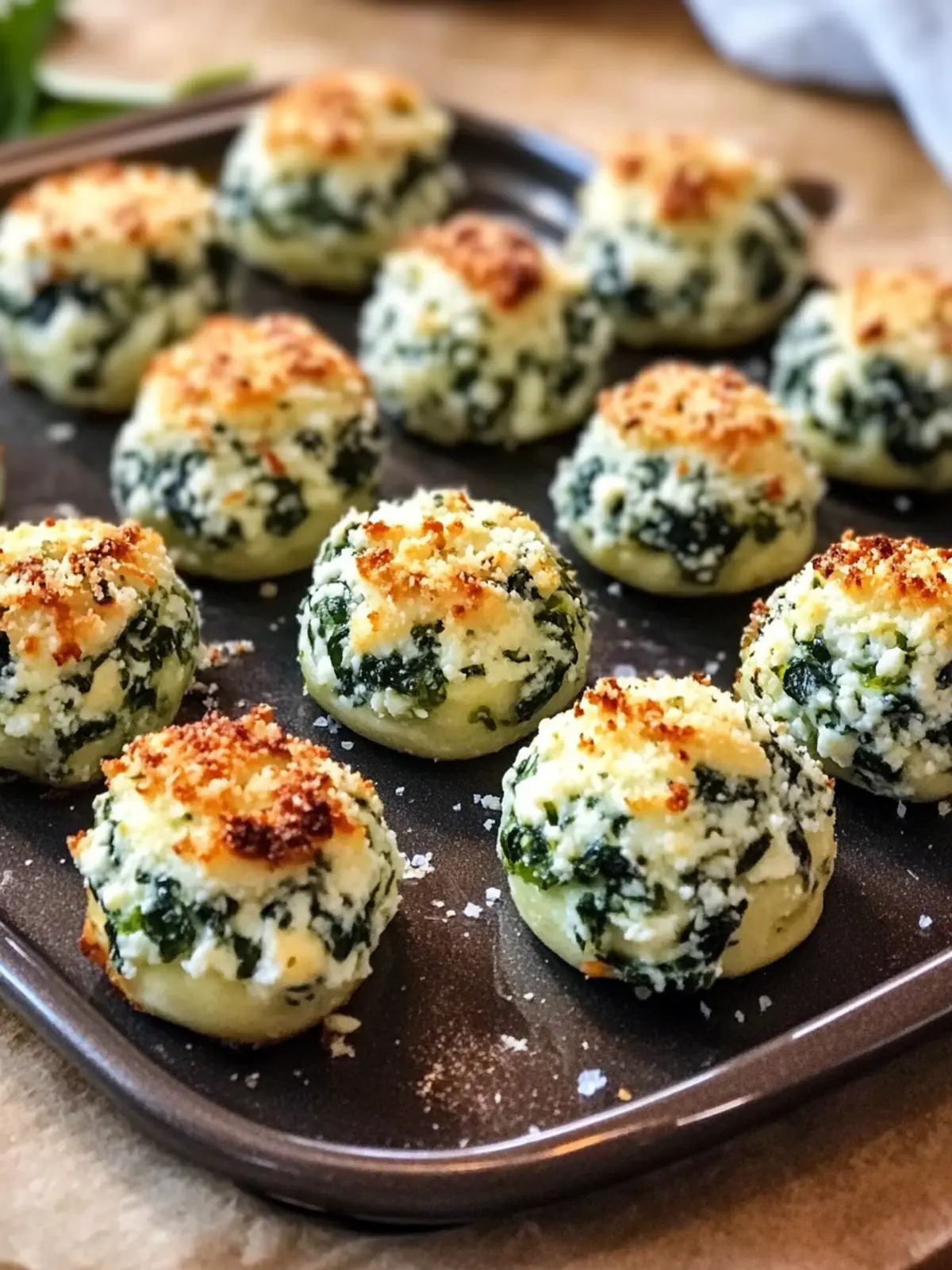 Spinach Ricotta Bites