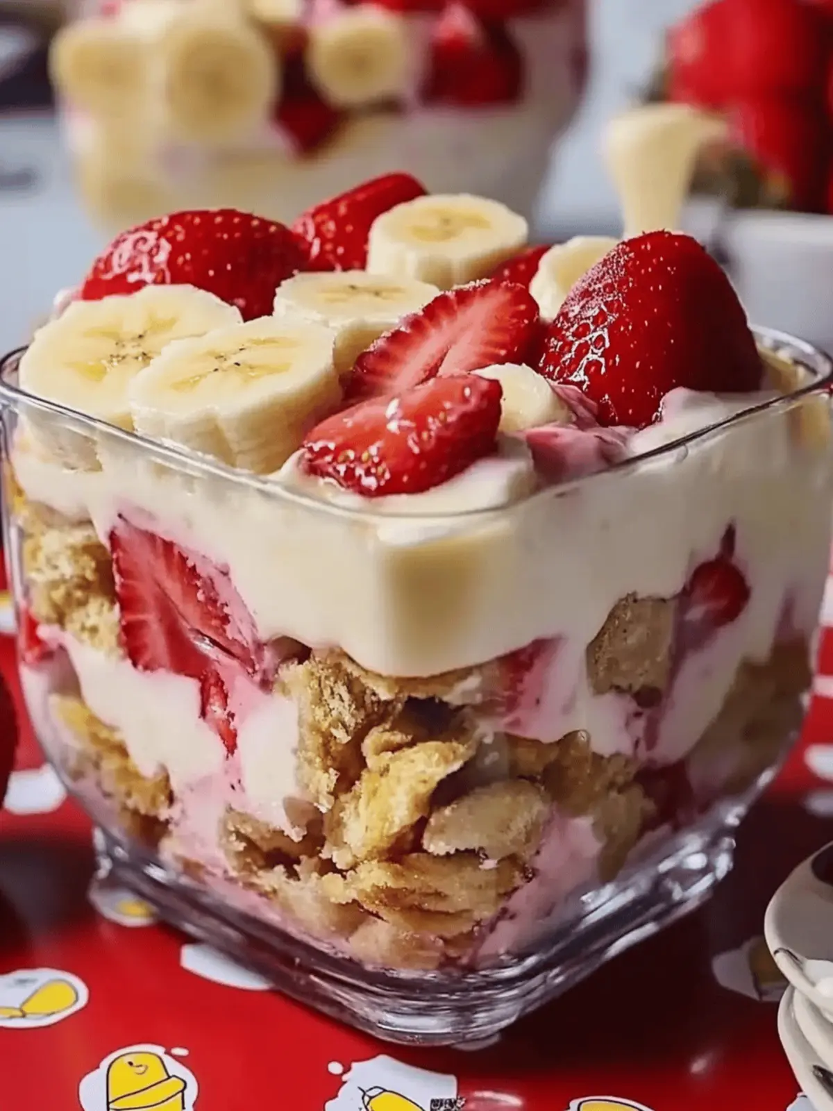 Strawberry Banana Pudding Dream