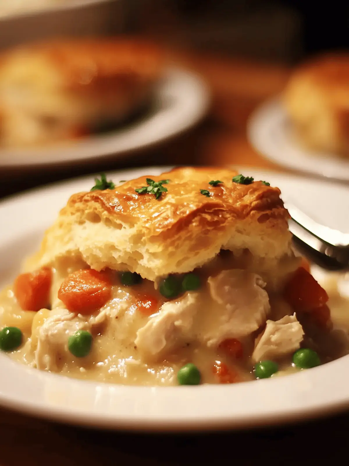 Red Lobster Biscuit Chicken Pot Pie