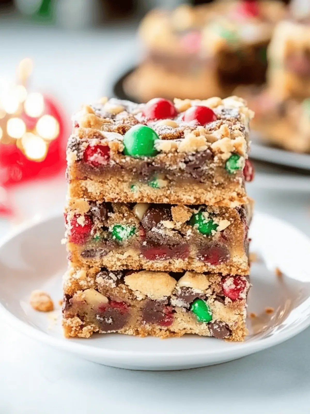 Christmas Magic Cookie Bars