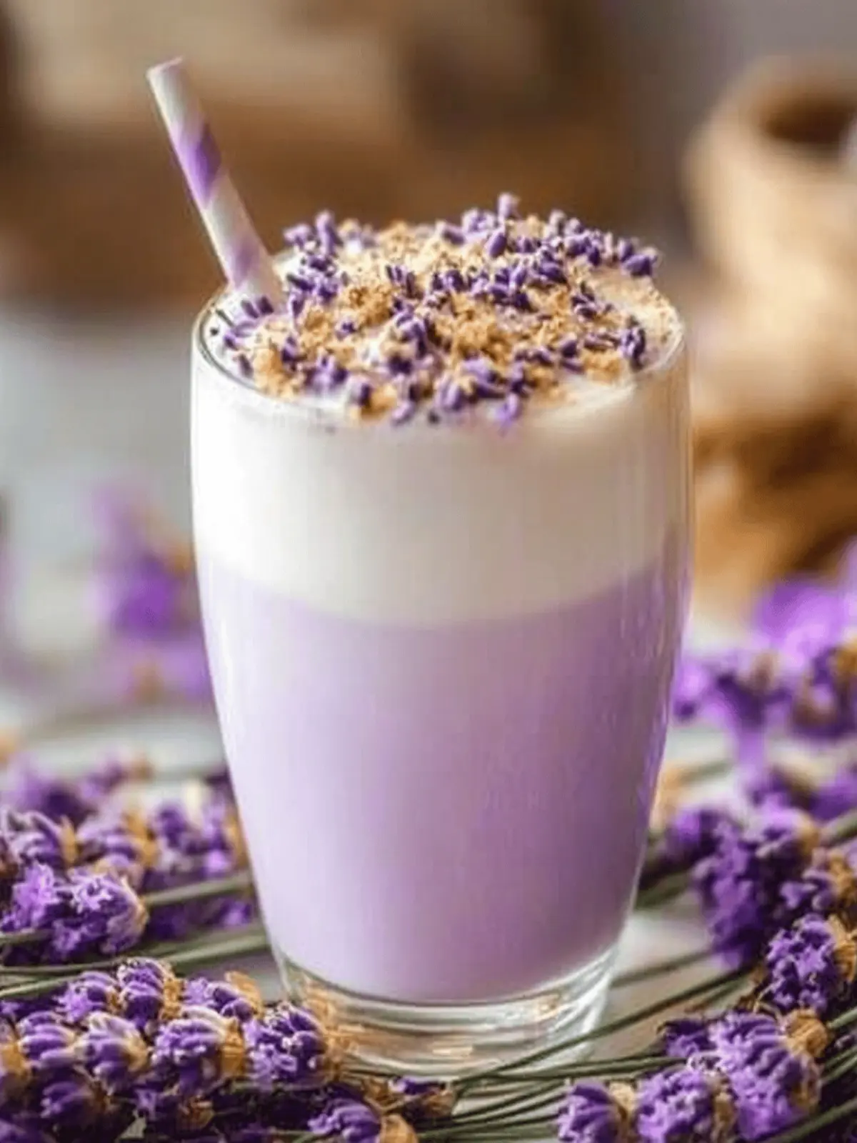 Lavender Milk Tea