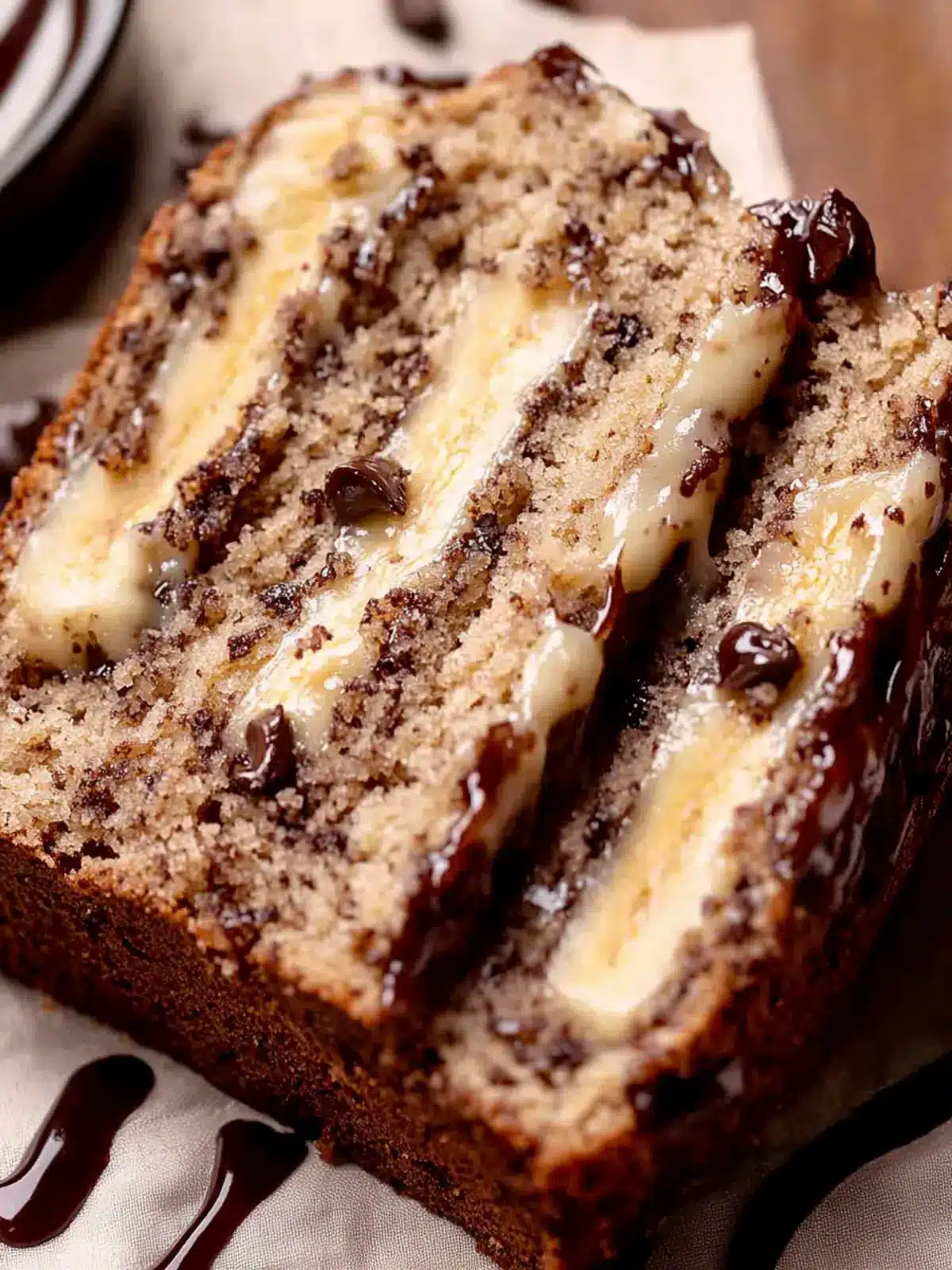 Cookie Dough Banana Bread