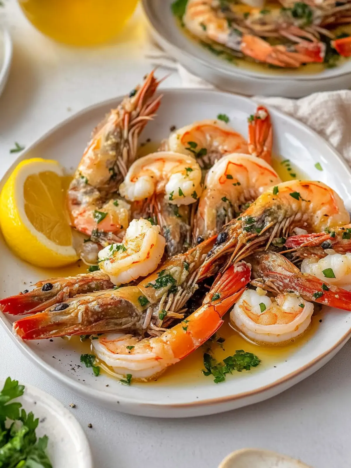 Garlic Butter Tiger Shrimp