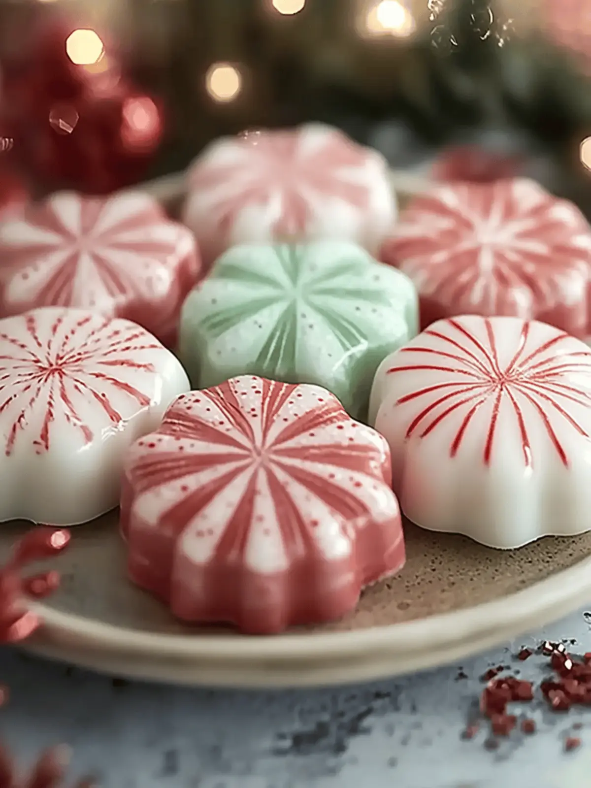 Soft Christmas Peppermints