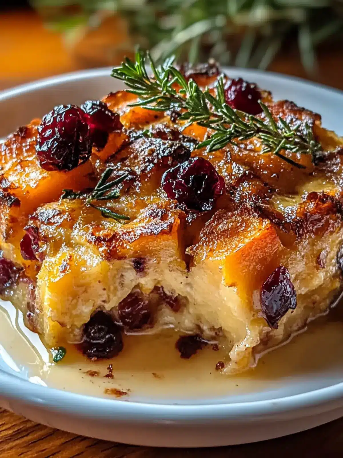 Sweet Potato & Cranberry Gratin
